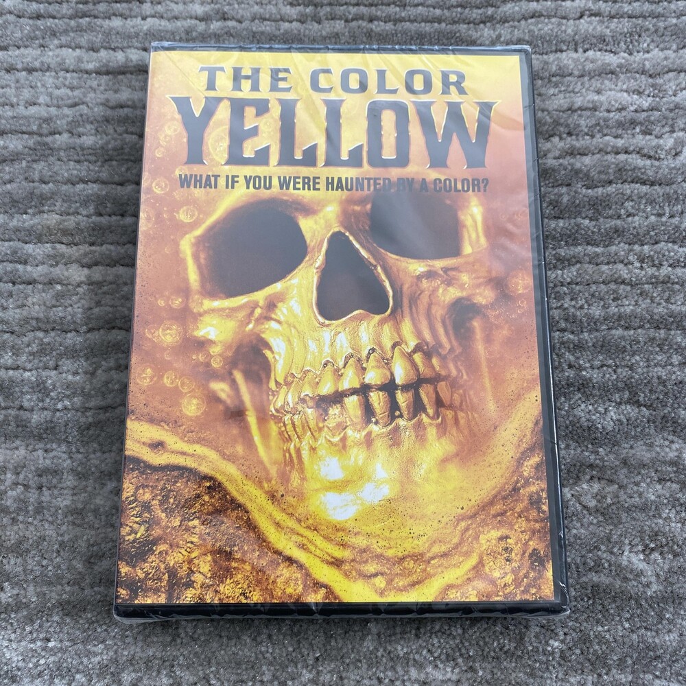 The Color Yellow DVD 2022 Psychological Horror Sci-Fi Movie New Sealed US